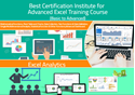 Picture of Excel Training Course in Delhi, 110050. Best Online Live Advanced Excel Training in Chandigarh by IIT Faculty , [ 100% Job in MNC] June Offer'24, Learn Excel, VBA, MIS, Tableau, Power BI, Python Data Science and Spotifire, Top Training Center in Delhi NCR - SLA Consultants India,